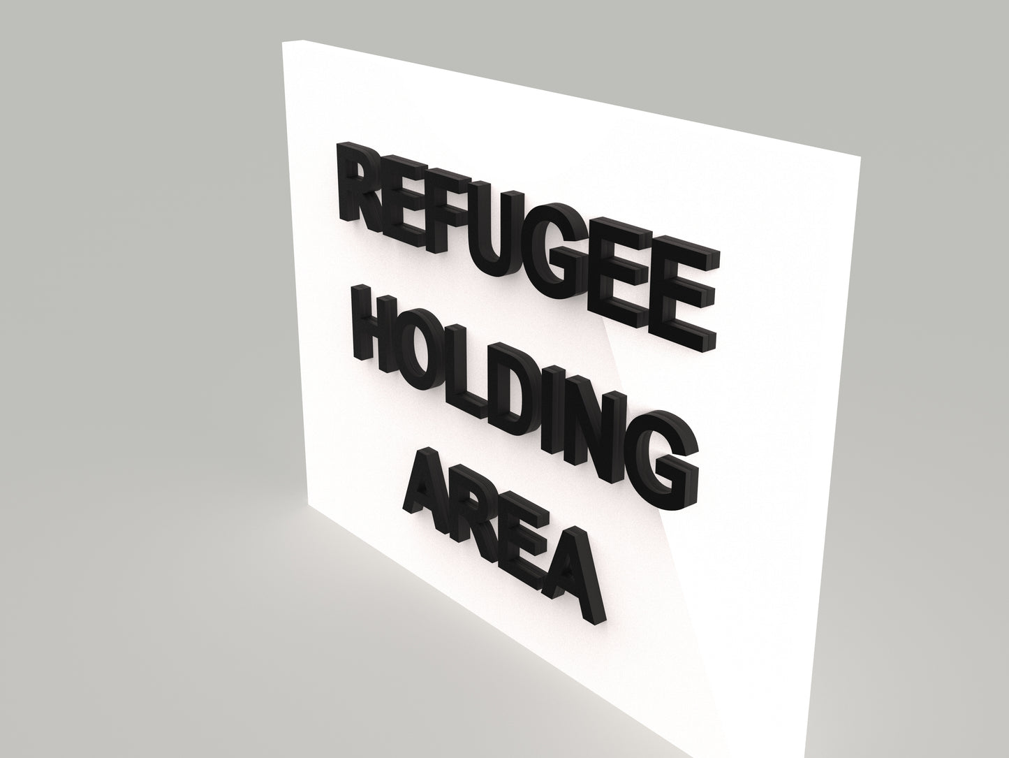 Flüchtlingssammelraum