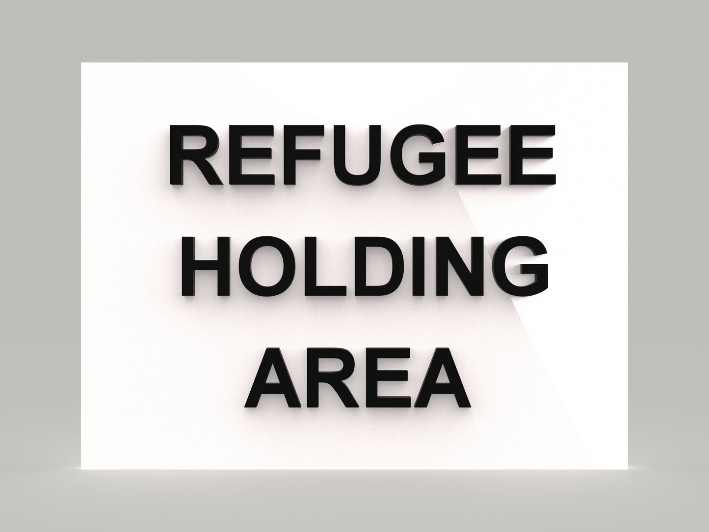 Flüchtlingssammelraum