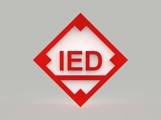 Versteck einer IED