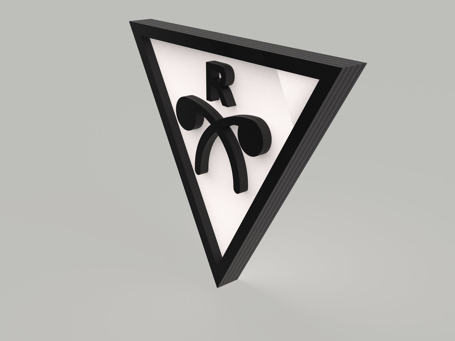 Radioaktiv verstrahlter Raum durch radioaktive Waffenwirkung